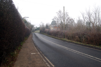 The hill at Billington December 2008